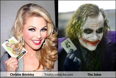 Christie Brinkley Totally Looks Like The Joker - RandomOverload