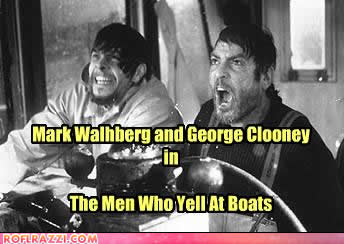 mark walhberg and george clooney