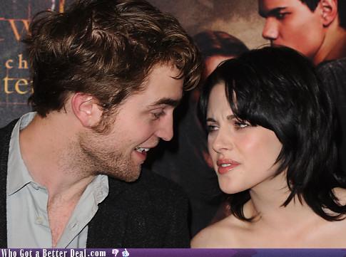 robert pattinson, kristin stewart