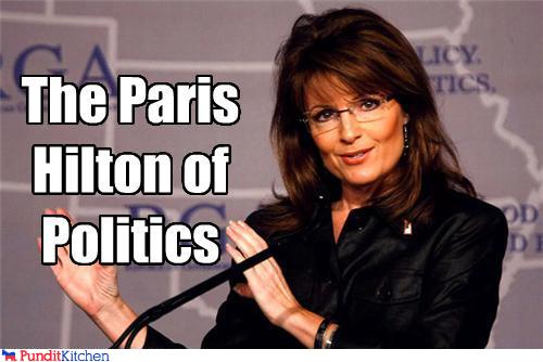 political pictures - The Paris Hilton of Politics