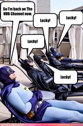 funny celebrity pictures - Adam West is Back!