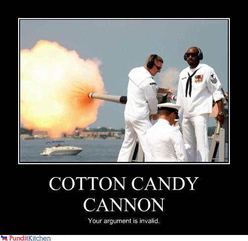 political pictures - COTTON CANDY CANNON