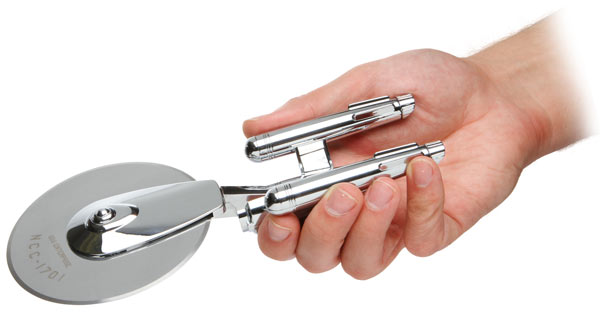 Celebrity Photos - ThinkGeek Star Trek Enterprise Pizza Cutter