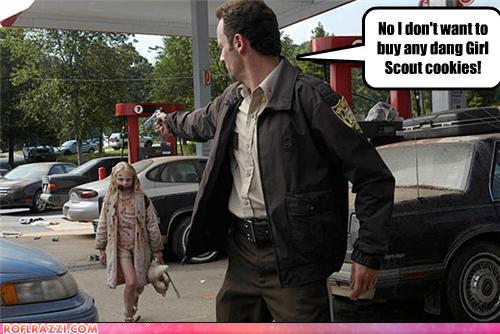 funny celebrity pictures - No I don't want to buy any dang Girl Scout cookies!