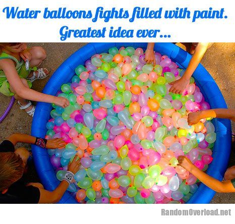 Epic water balloon fight - RandomOverload