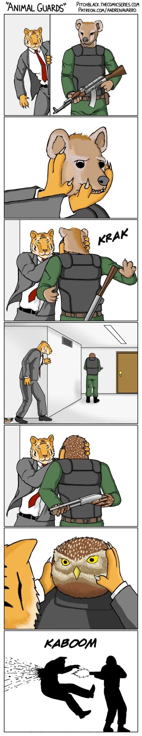 web comics owls Never Let Your Guard Down