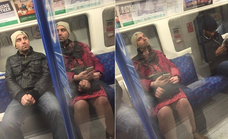 win image Optical Illusion on the Tube