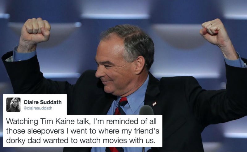 democrats,twitter,list,dad jokes,parenting,Tim Kaine,politics