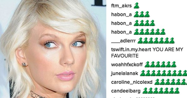 taylor swift,calvin harris,list,instagram,emojis,spam,trolls